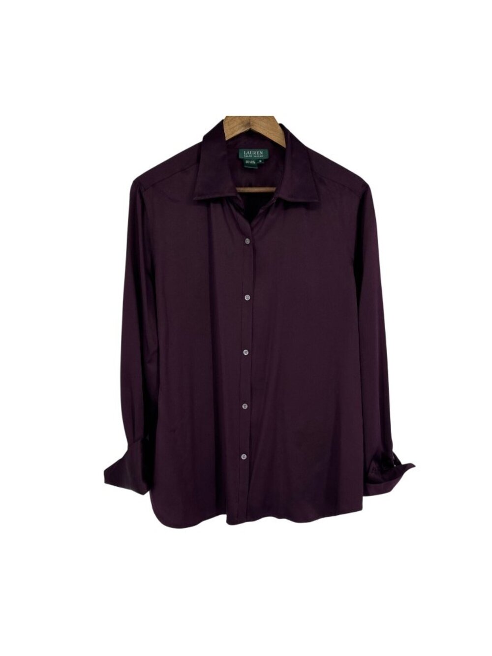 Lauren Ralph Lauren Silk Long Sleeve Blouse With Matching Skirt Women's Size 16 - Picture 8 of 16